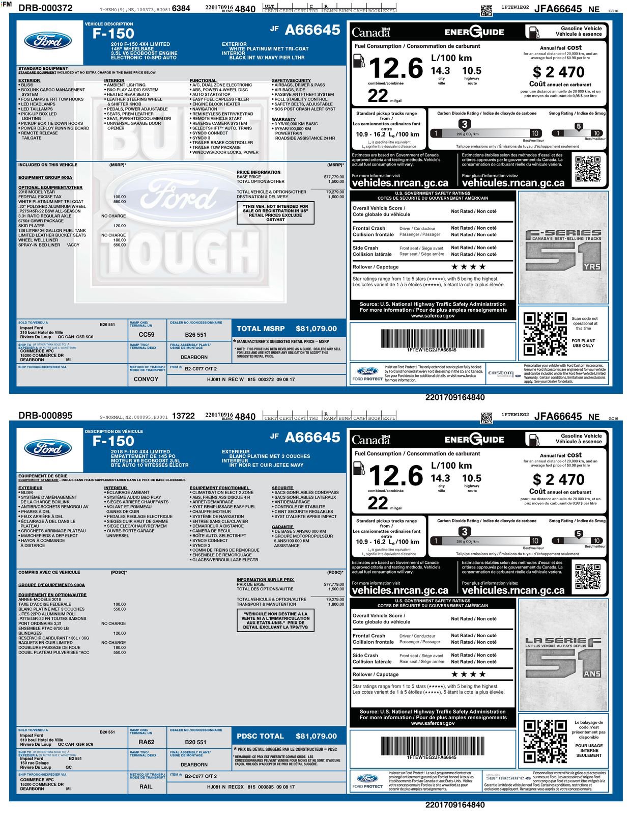 Used 2018 Ford F150 Limited image 4