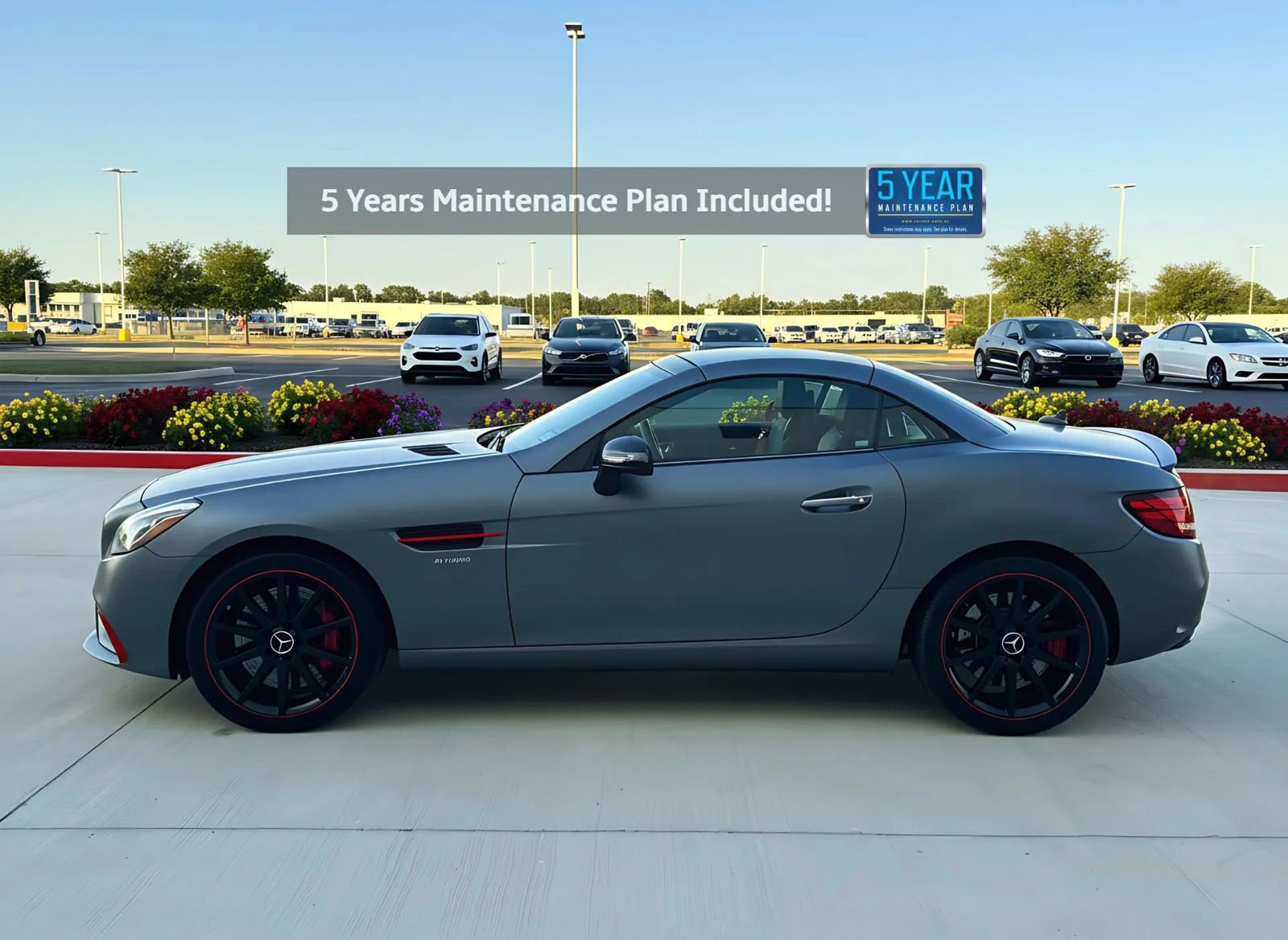 Used 2018 Mercedes-Benz SLC 43 AMG SLC 43 AMG Roadster 2D image 2