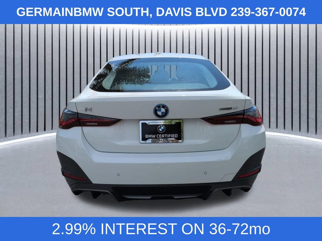Used 2023 BMW i4 eDrive40 w/ M Sport Package RWD image 6