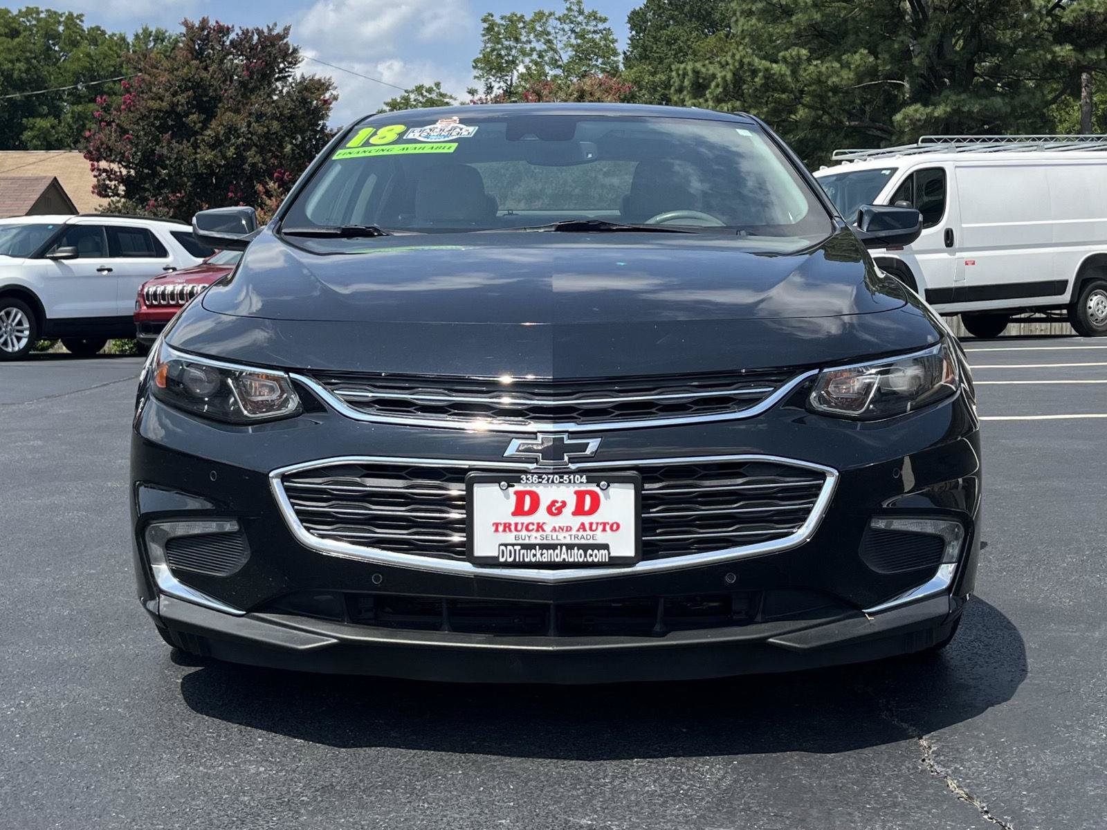 Used 2018 Chevrolet Malibu Premier w/ Premier Sun and Wheel Package FWD image 21