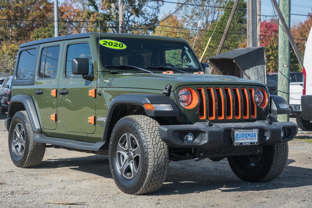 Used 2020 Jeep Wrangler Unlimited Sport S