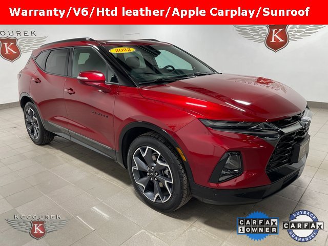 Used 2022 Chevrolet Blazer RS w/ Driver Confidence II Package image 1