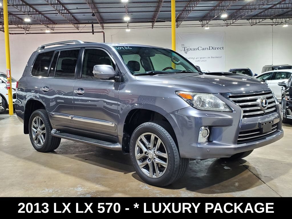 Used 2013 Lexus LX 570 4WD w/ Luxury Pkg image 3