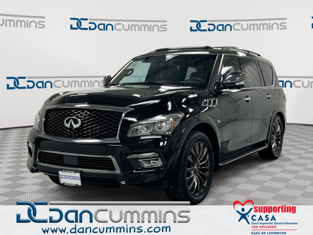 Used 2017 INFINITI QX80 Limited w/ All Season Package AWD/4WD image 1