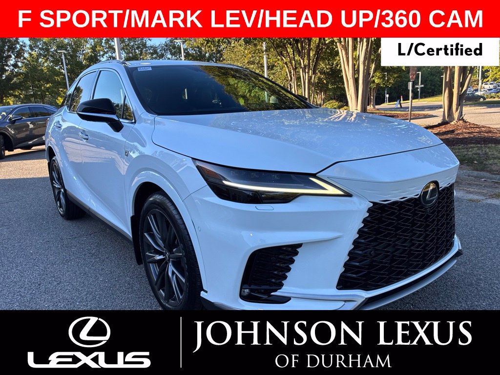 Certified 2024 Lexus RX 350 F Sport w/ Convenience Package AWD/4WD image 1