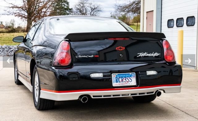 Used 2002 Chevrolet Monte Carlo SS w/ Pace Car Replica Pkg FWD image 5