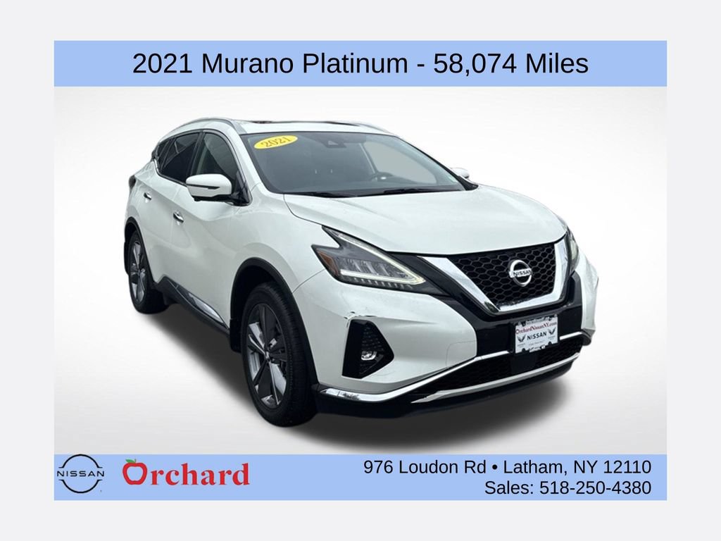 Used 2021 Nissan Murano Platinum w/ Cargo Package AWD/4WD image 1