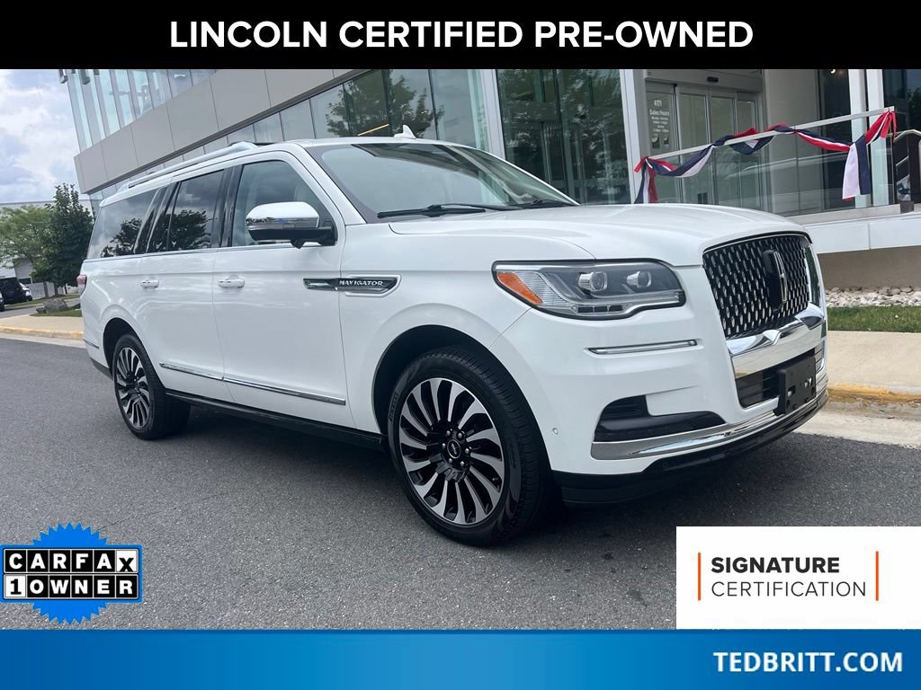 Used 2022 Lincoln Navigator L Black Label AWD/4WD image 1