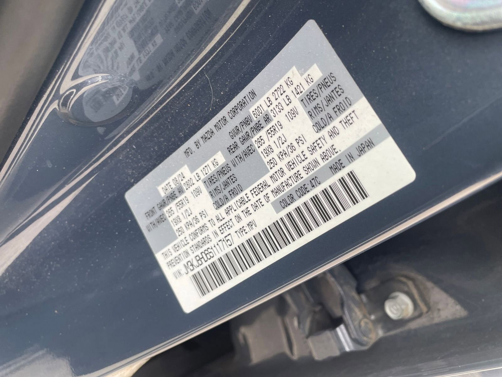 Used 2025 MAZDA CX-70 3.3 Turbo w/ Preferred Package image 29