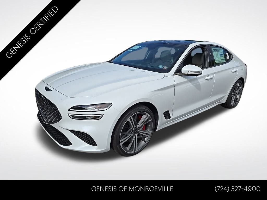 Certified 2025 Genesis G70 3.3T Advanced w/ Sport Prestige Package