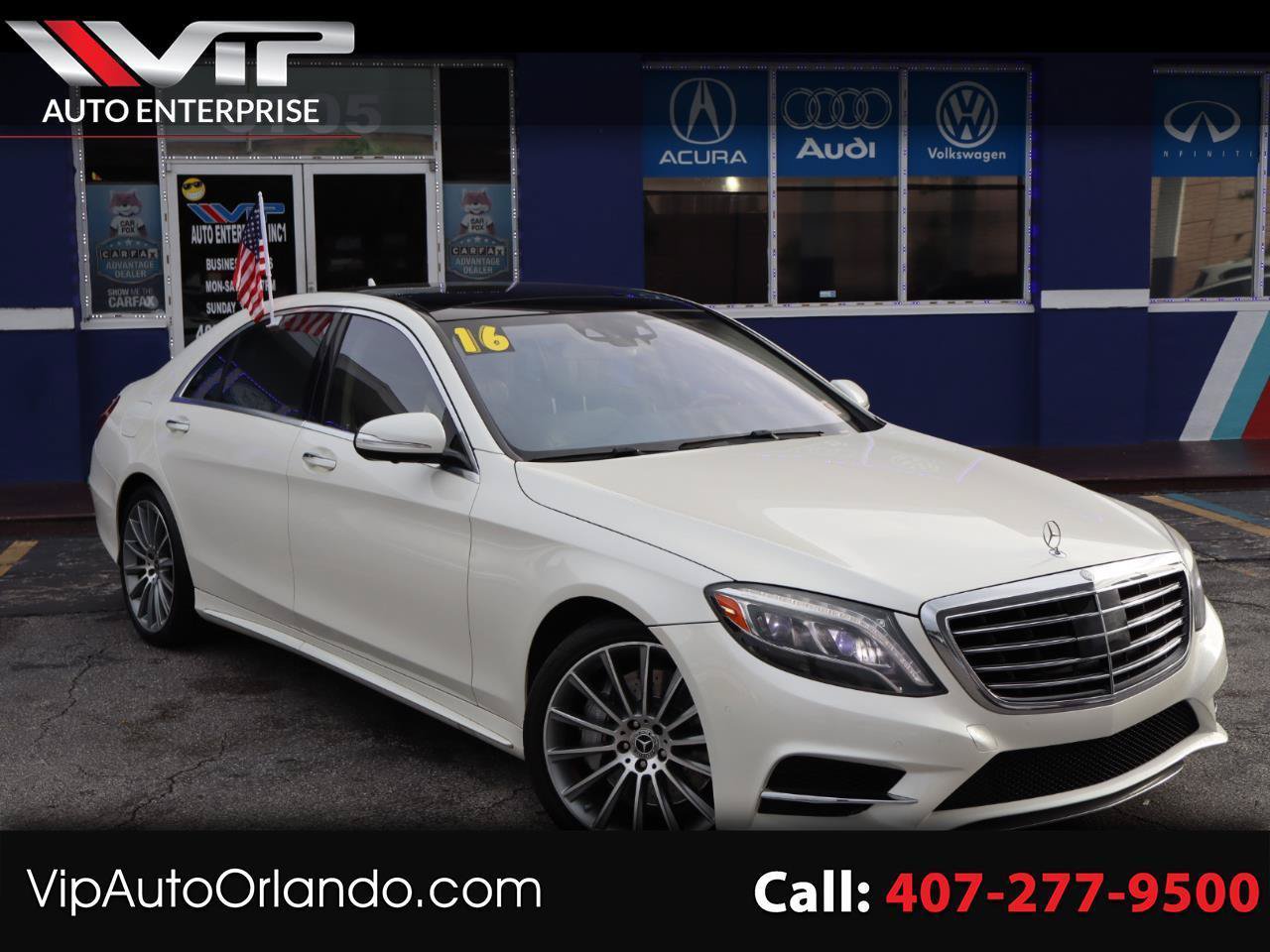 Used 2016 Mercedes-Benz S 550 Sedan image 1