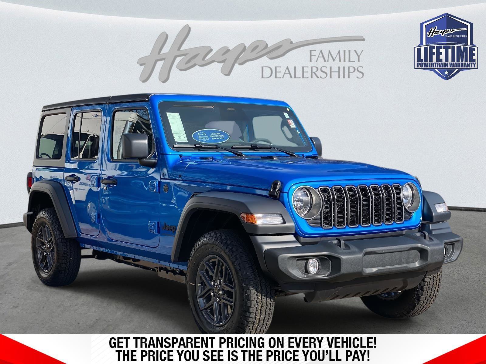 New 2026 Jeep Wrangler Sport S
