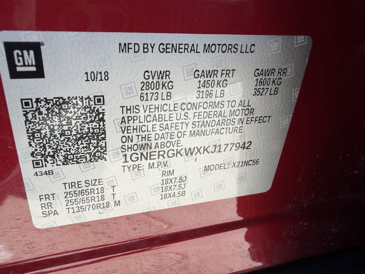 Used 2019 Chevrolet Traverse LT FWD image 28