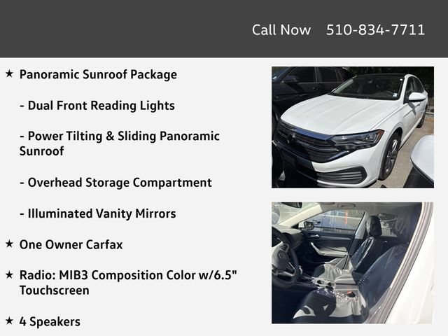 Used 2024 Volkswagen Jetta SE w/ Panoramic Sunroof Package FWD image 4