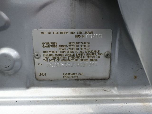 Used 2004 Subaru Impreza RS image 41