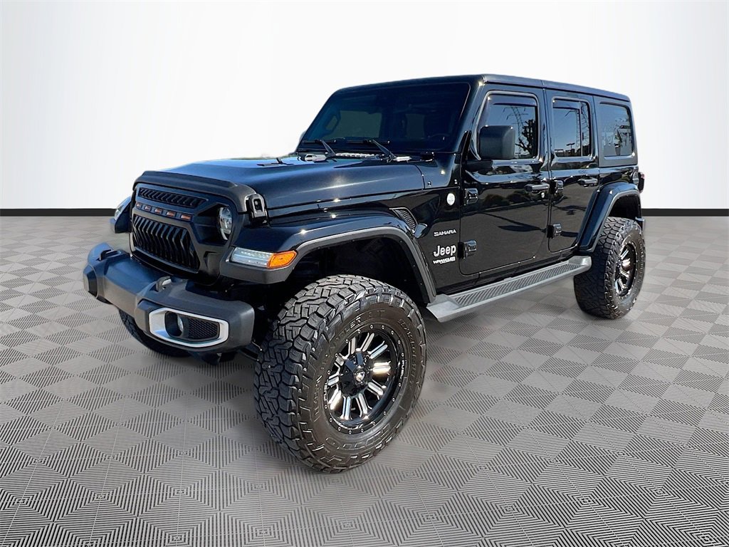 Used 2022 Jeep Wrangler Unlimited Sahara w/ LED Lighting Group image 3