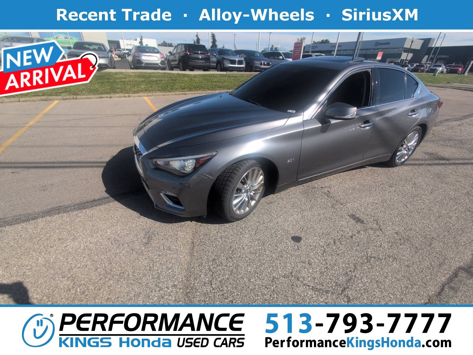 Used 2019 INFINITI Q50 Luxe RWD image 1