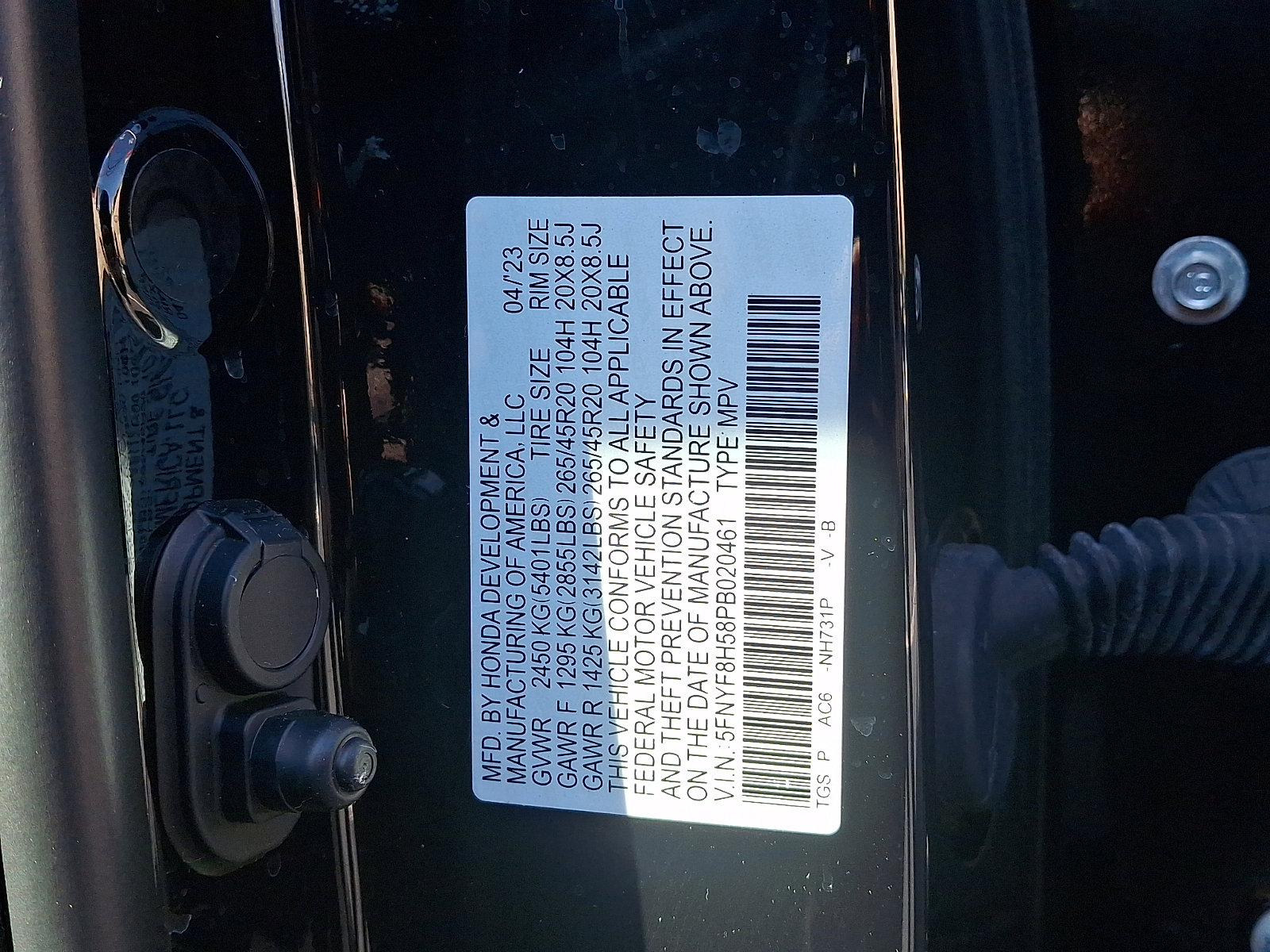 Certified 2023 Honda Passport EX-L image 20