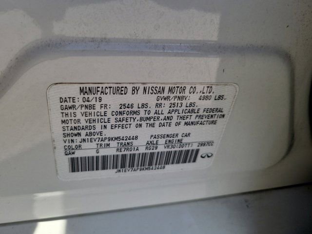 Used 2019 INFINITI Q50 Signature Edition w/ Cargo Package (L96) image 35