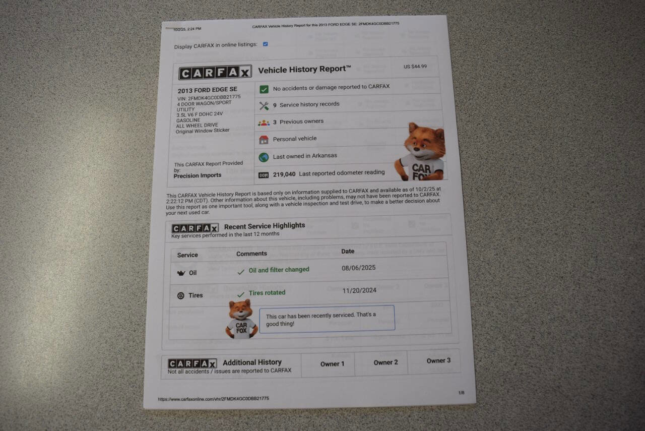 Used 2013 Ford Edge SE image 54