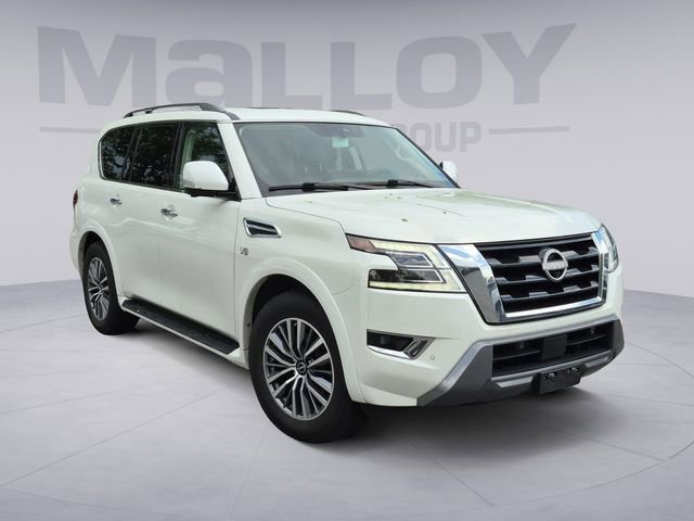 Used 2022 Nissan Armada SL w/ Captain's Chairs Package AWD/4WD image 7