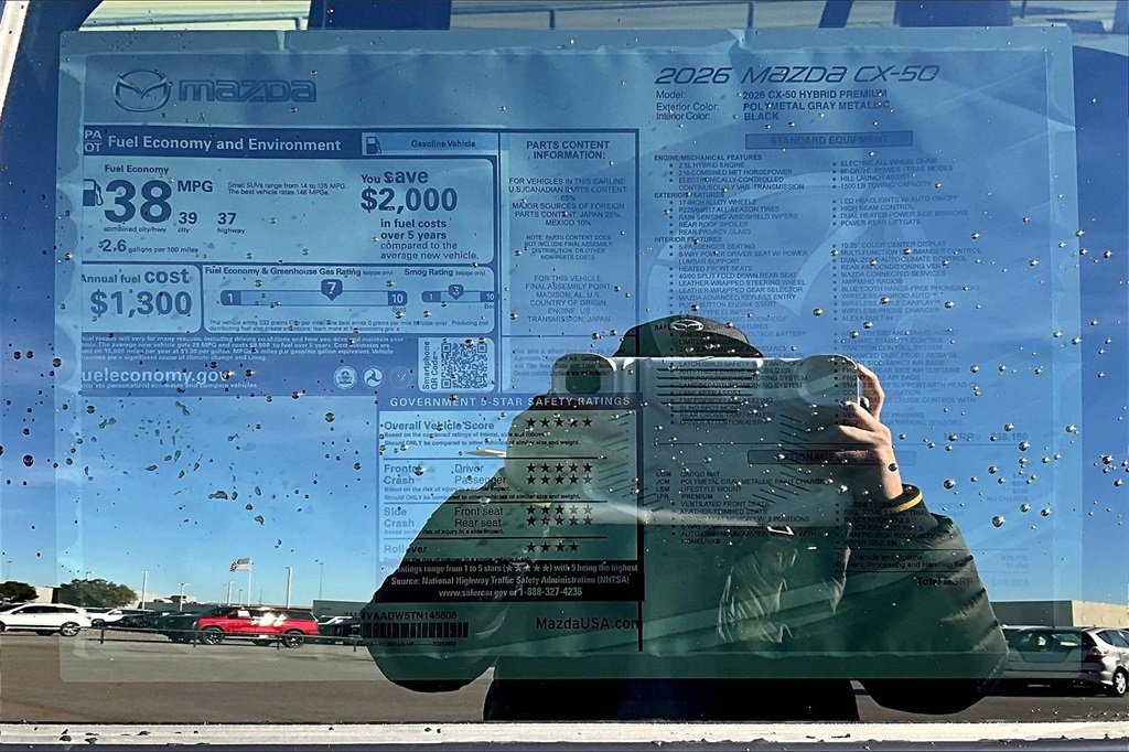 New 2026 MAZDA CX-50 AWD 2.5 Hybrid w/ Premium Pkg image 14