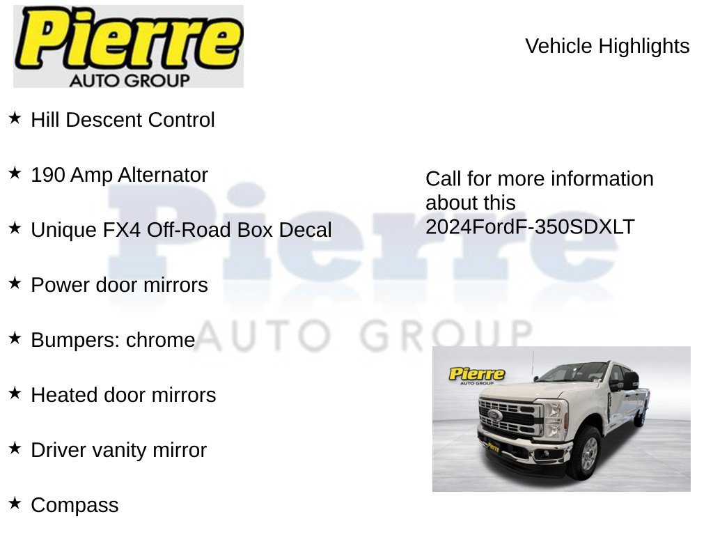 Used 2024 Ford F350 XLT w/ FX4 Off-Road Package AWD/4WD image 22