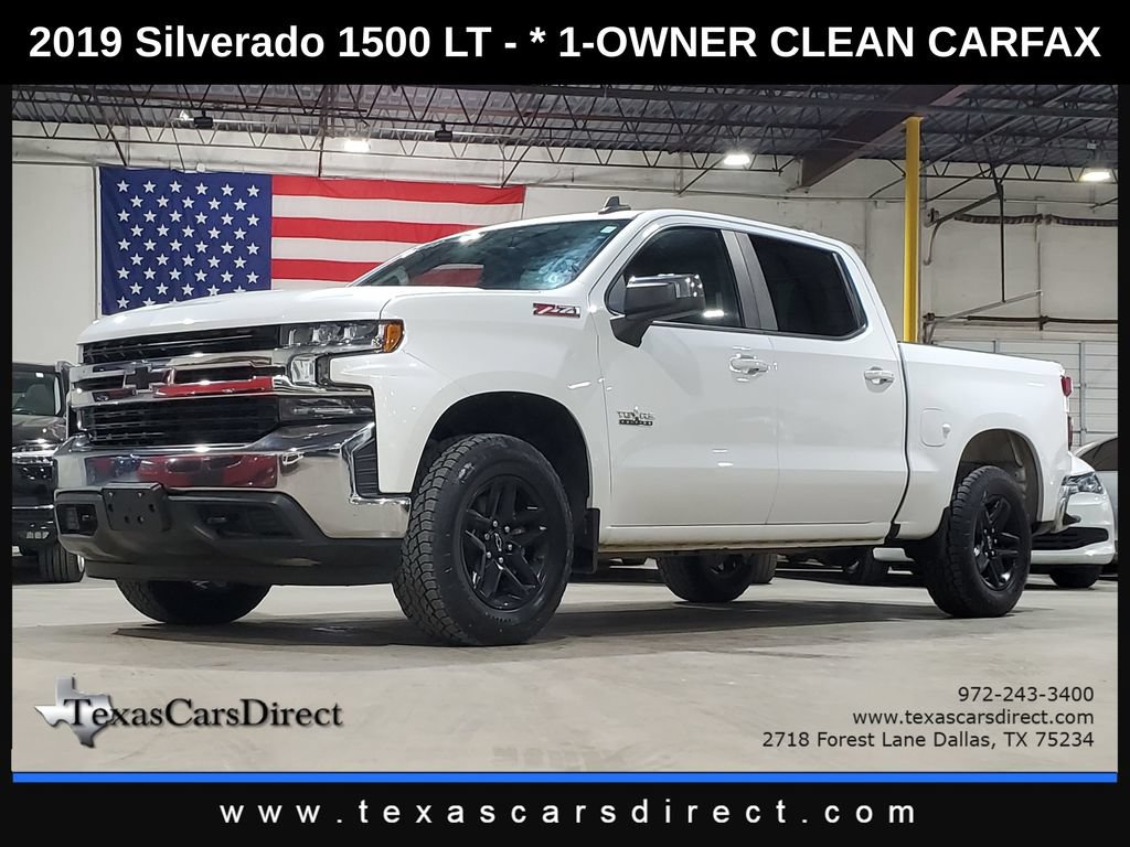 Used 2019 Chevrolet Silverado 1500 LT w/ Texas Edition