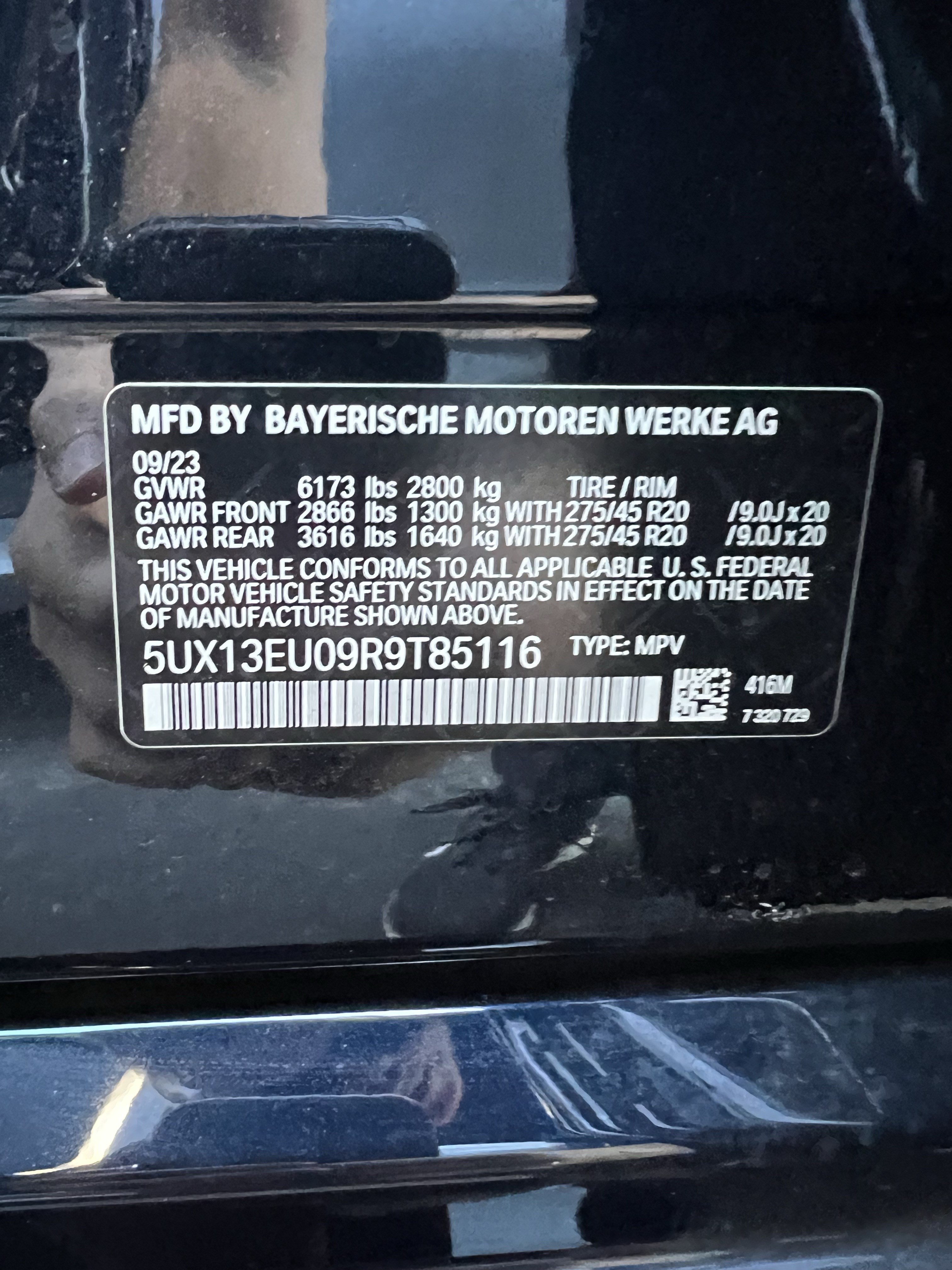 Certified 2024 BMW X5 sDrive40i w/ M Sport Package RWD image 37