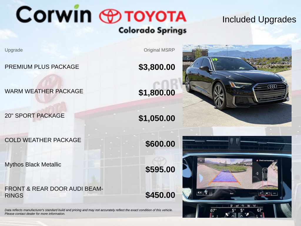 Used 2019 Audi A6 3.0T Premium Plus w/ Premium Plus Package AWD/4WD image 4