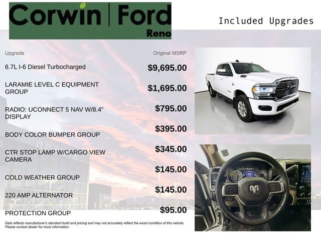 Used 2022 RAM 2500 Laramie image 3