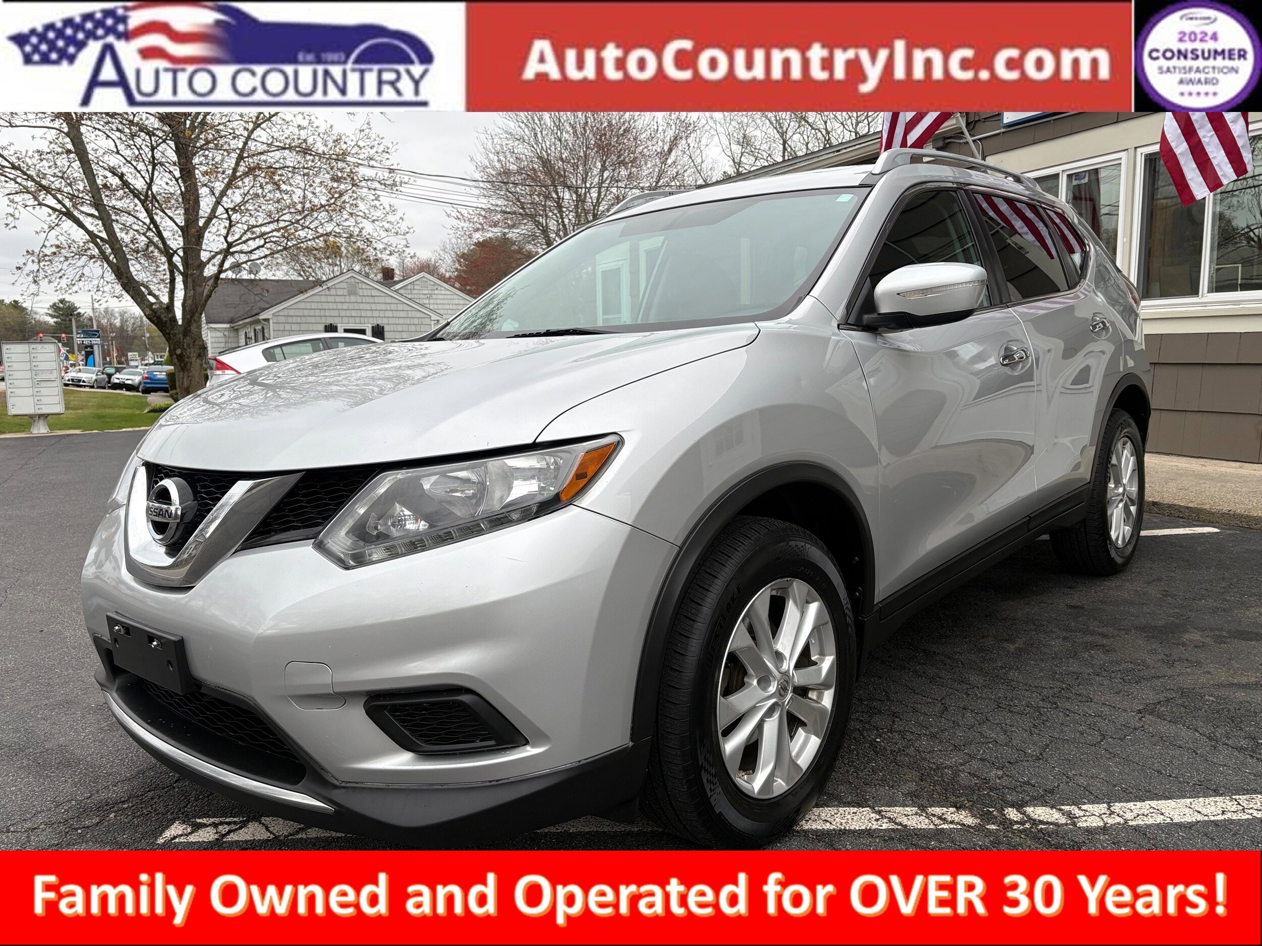 Used 2015 Nissan Rogue SV w/ SV Moonroof Package