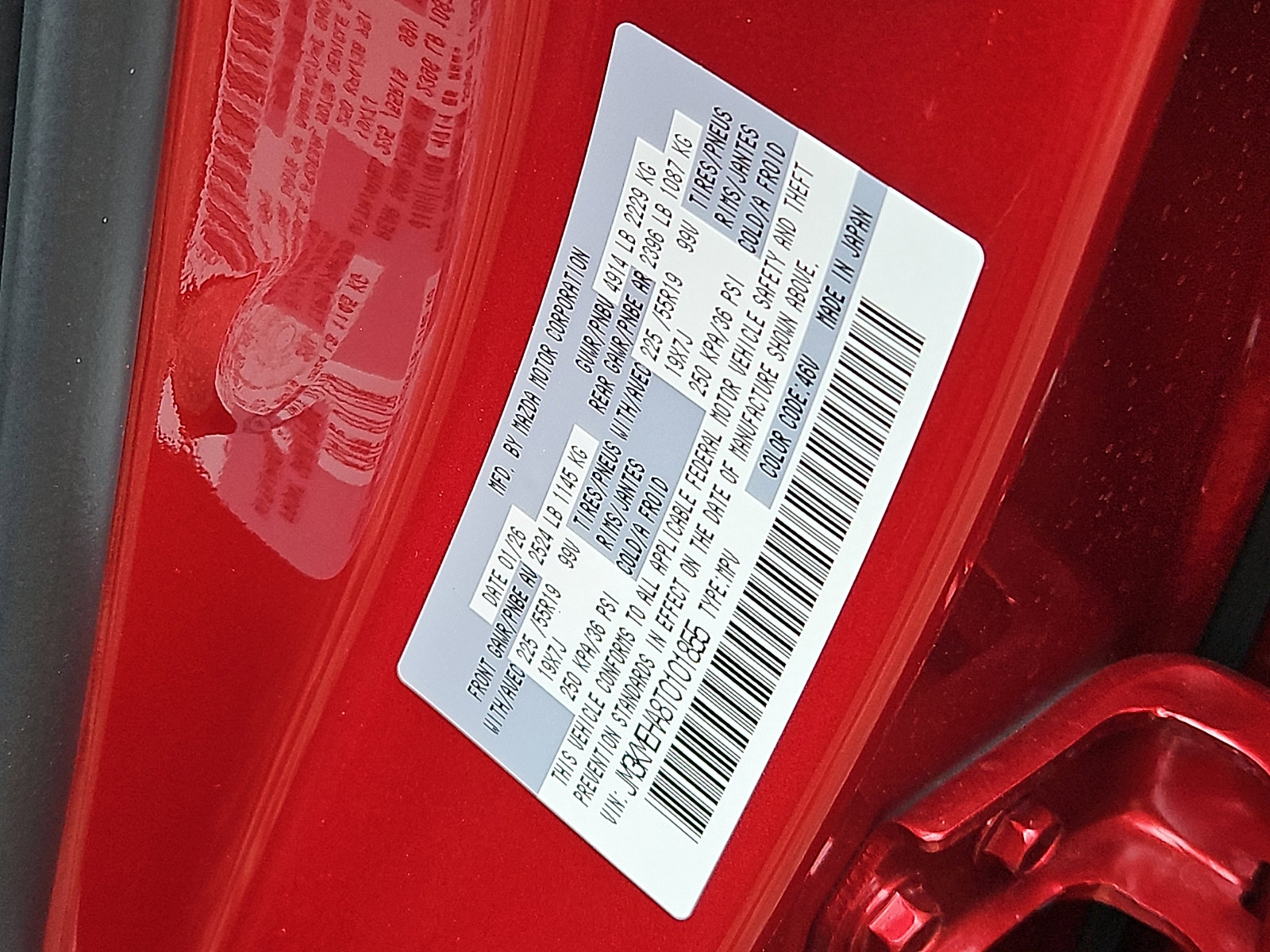 New 2026 MAZDA CX-5 2.5 S w/ Premium Plus Package image 20