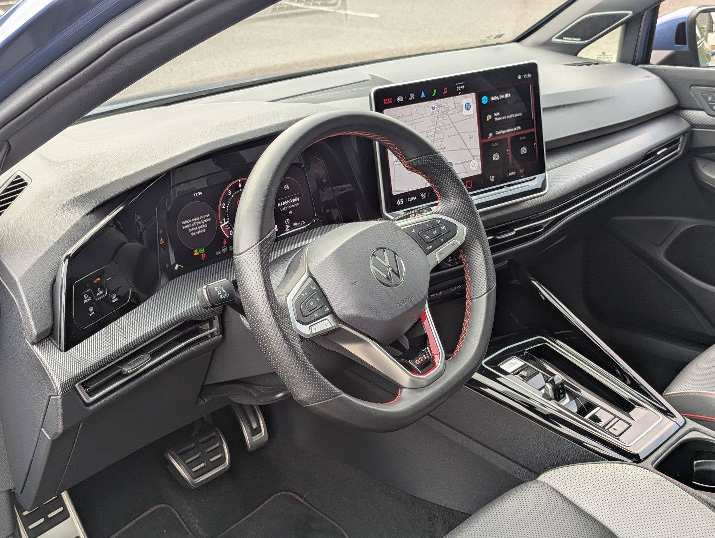 Certified 2025 Volkswagen GTI SE w/ SE Leather Seating Package FWD image 12