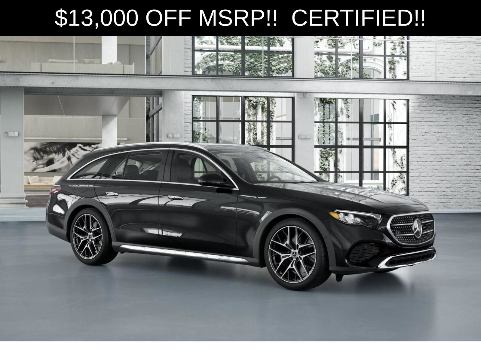 New 2025 Mercedes-Benz E 450 4MATIC All-Terrain Wagon image 12