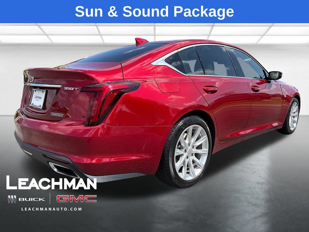 Certified 2021 Cadillac CT5 Luxury w/ Sun And Sound Package RWD image 3