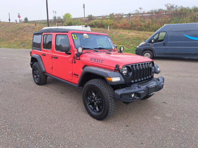 Certified 2021 Jeep Wrangler Unlimited Sport AWD/4WD image 2