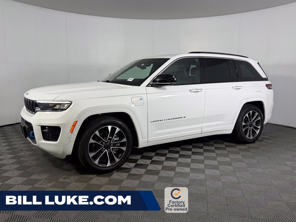 Certified 2022 Jeep Grand Cherokee Overland w/ Advanced Protech Group III AWD/4WD image 1