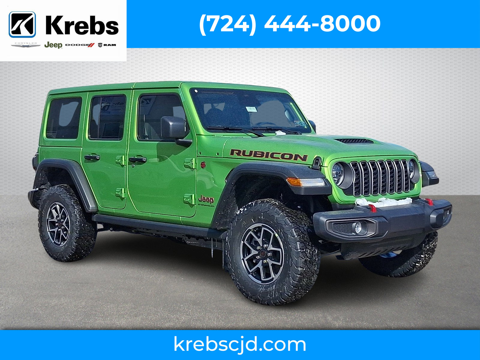 New 2026 Jeep Wrangler Unlimited Rubicon