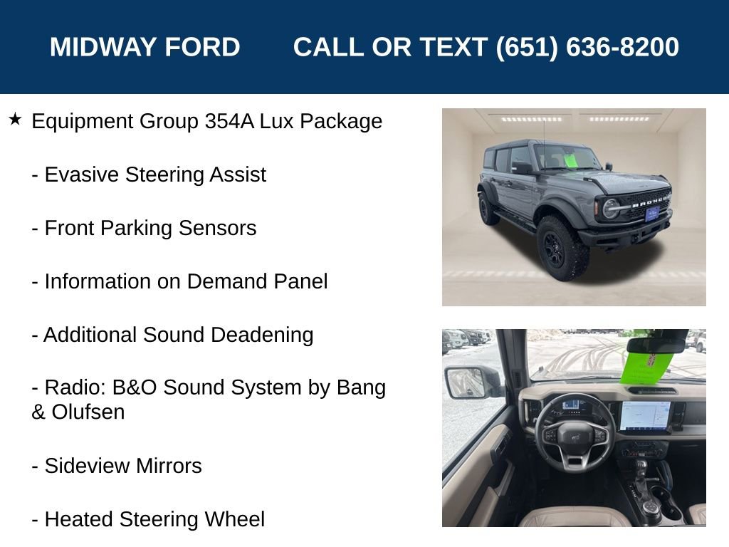 Used 2022 Ford Bronco Wildtrak image 12