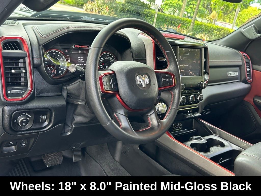 Certified 2022 RAM 1500 Rebel w/ Rebel Level 1 Equipment Group image 46