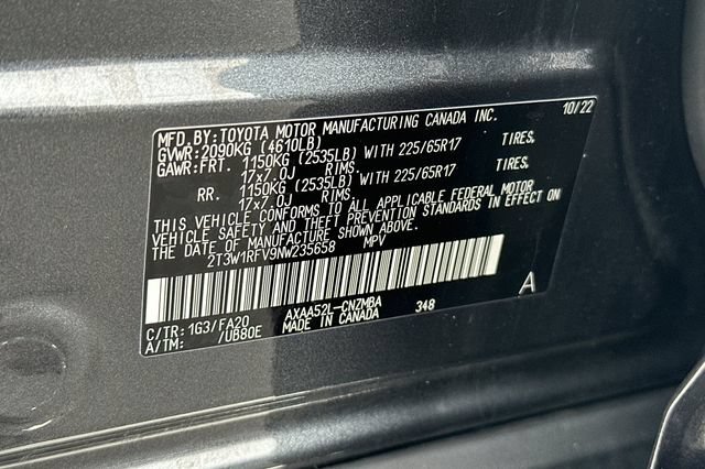 Used 2022 Toyota RAV4 XLE w/ Convenience Package FWD image 35