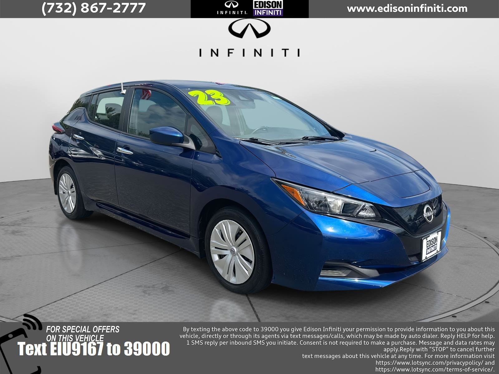 Used 2023 Nissan Leaf S image 1