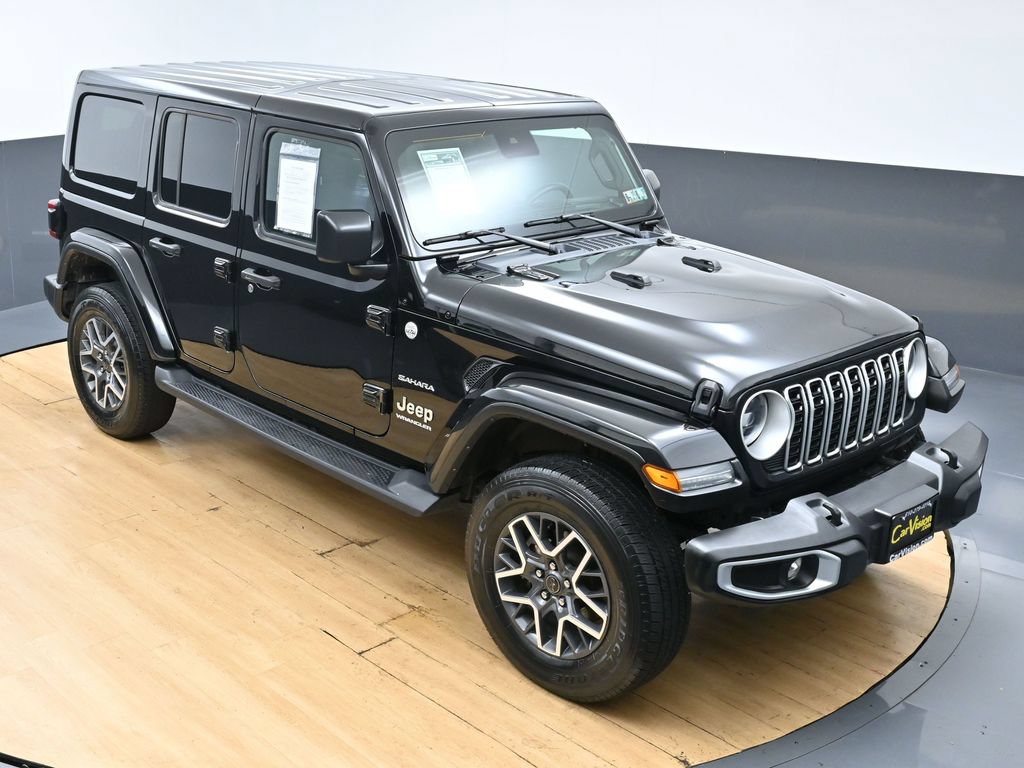 Used 2024 Jeep Wrangler Unlimited Sahara AWD/4WD image 3