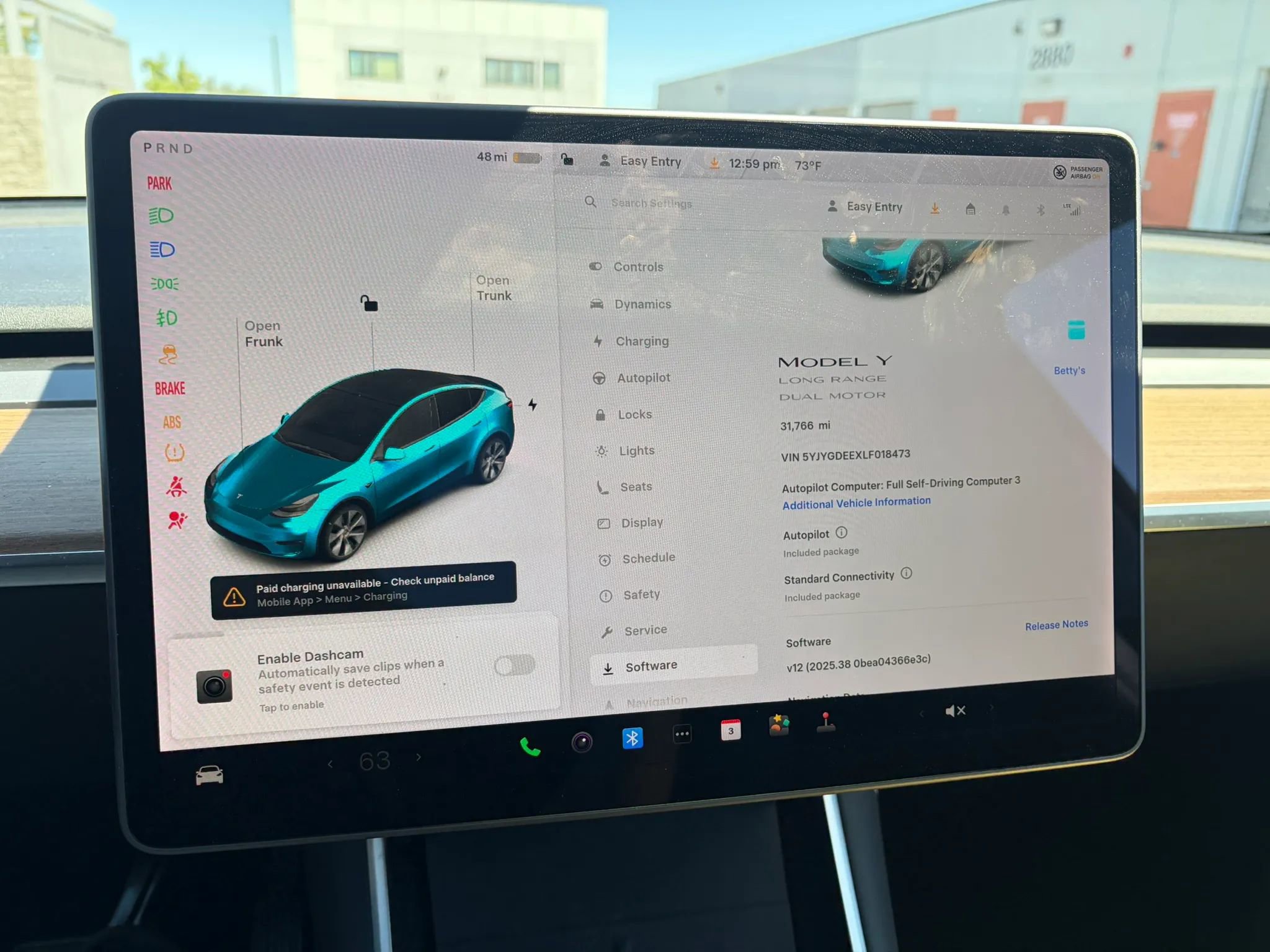 Used 2020 Tesla Model Y Long Range image 12