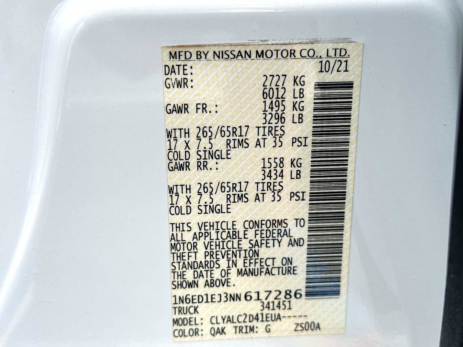 Used 2022 Nissan Frontier SV image 22