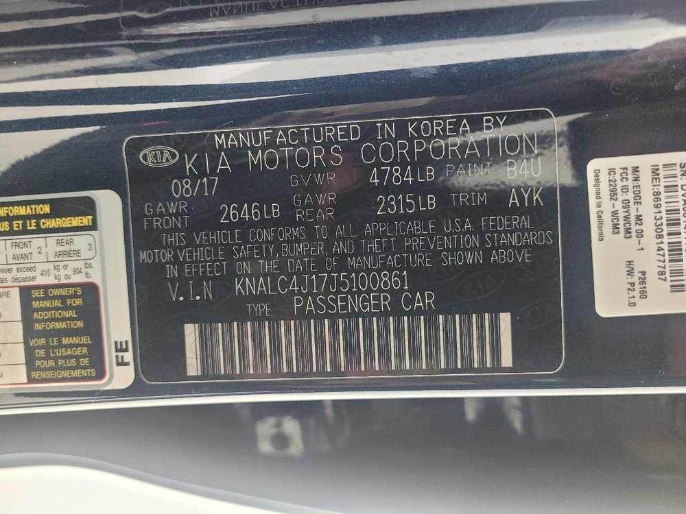 Used 2018 Kia Cadenza Technology FWD image 33