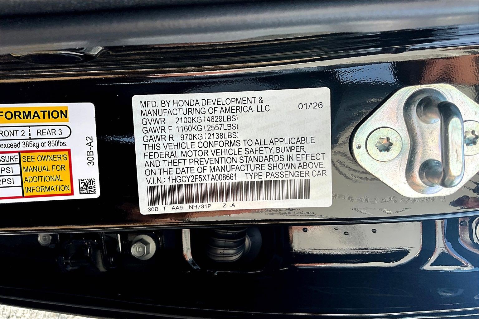 New 2026 Honda Accord Sport image 21