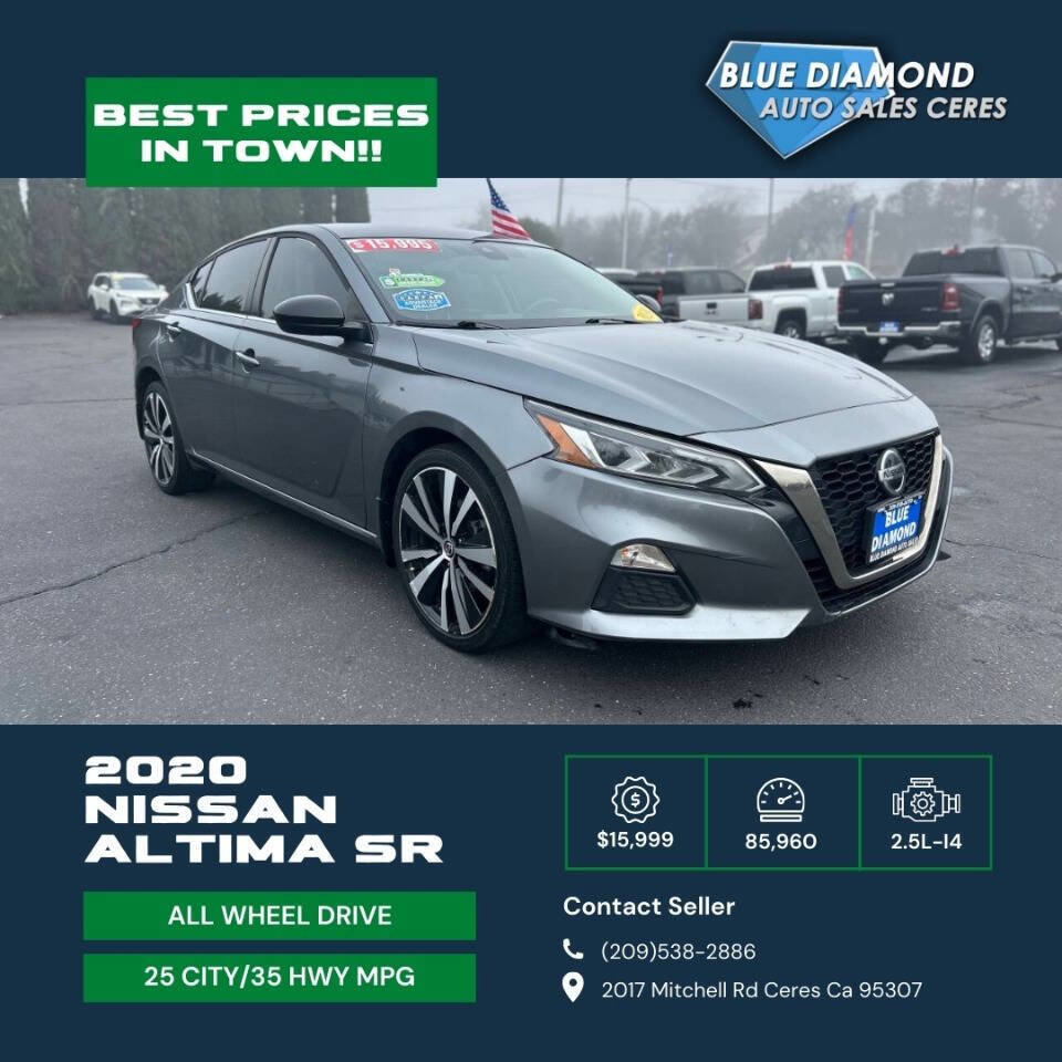 Used 2020 Nissan Altima 2.5 SR AWD/4WD image 2