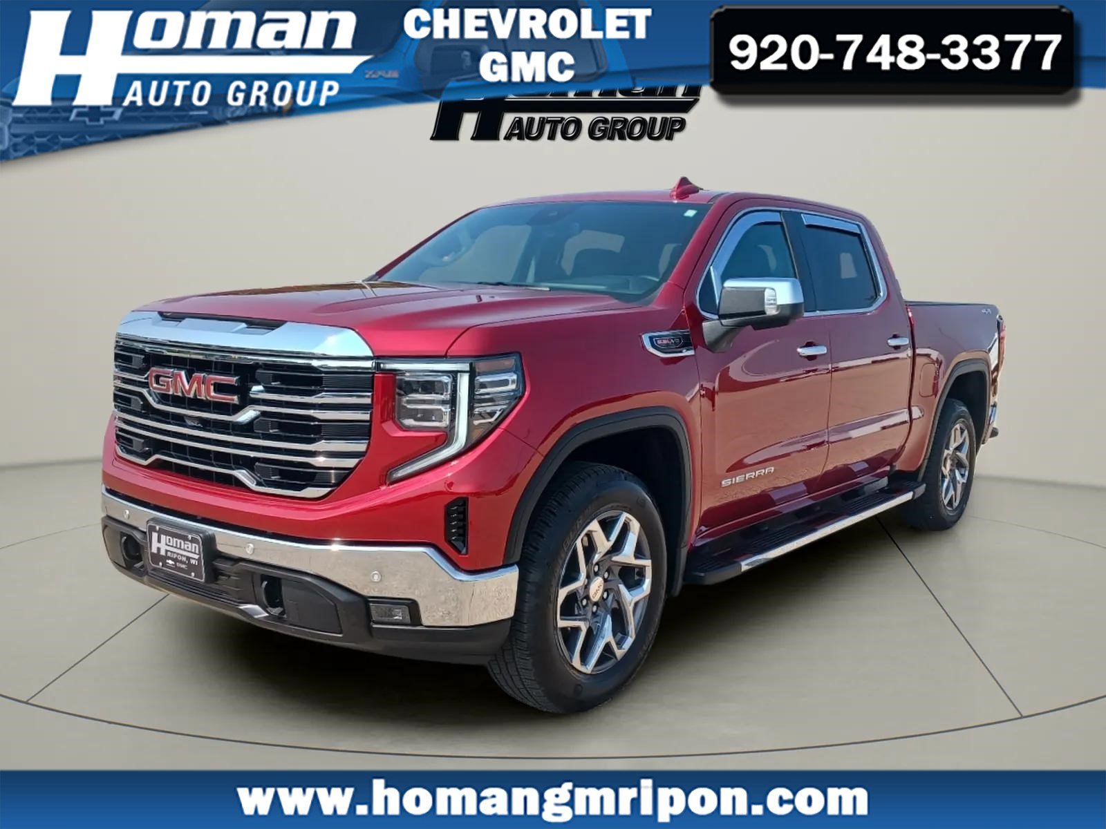 Used 2025 GMC Sierra 1500 4x4 Crew Cab SLT w/ SLT Premium Package image 1